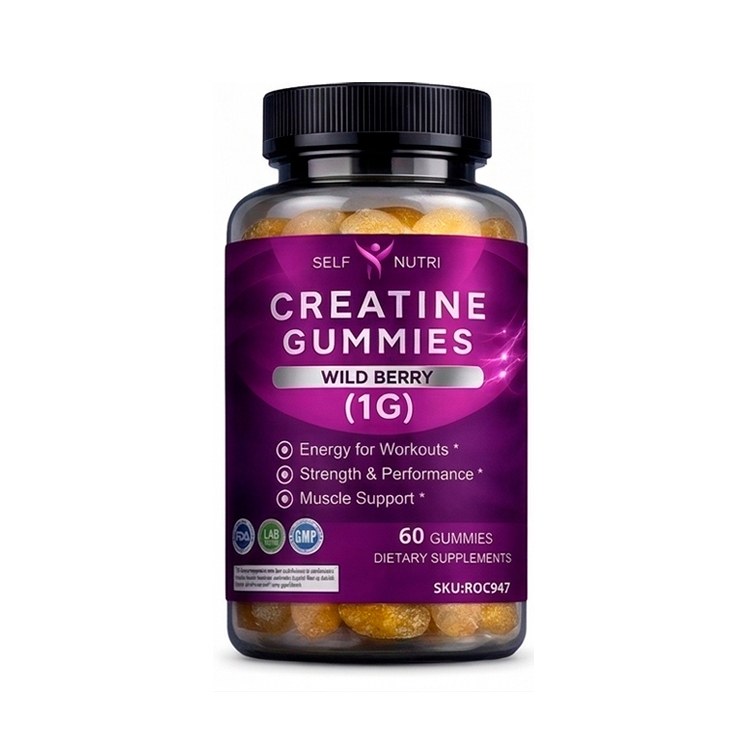 Creatine Gummies (Wild Berry) – Potência e Praticidade em cada Goma
