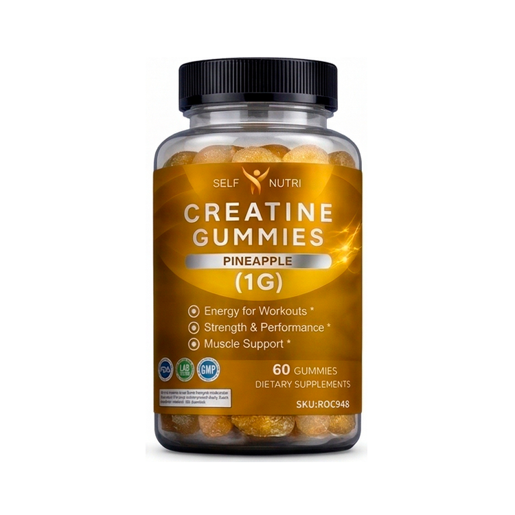Creatine Gummies (Pineapple) – Potência e Praticidade em cada Goma